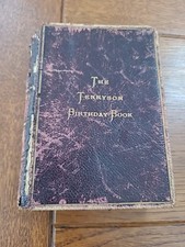 The Tennyson Birthday Book 1878 Edited By Emily Shakespear Antique, Collectible