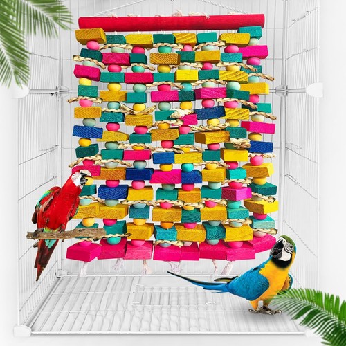 Extra large bird toys macaws - large,