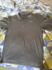 Grey HMP  Short Sleeve Polo Style Shirt. Size XL