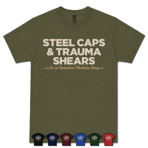 Steel caps trauma - steel,