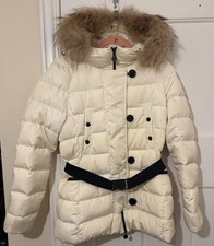 Moncler Gene Giubbotto Size 3 Coat Real Fur Hood Asiatic Raccoon 100% Authentic