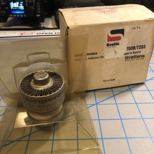 Amperex electron tube 4cx250b - electron,