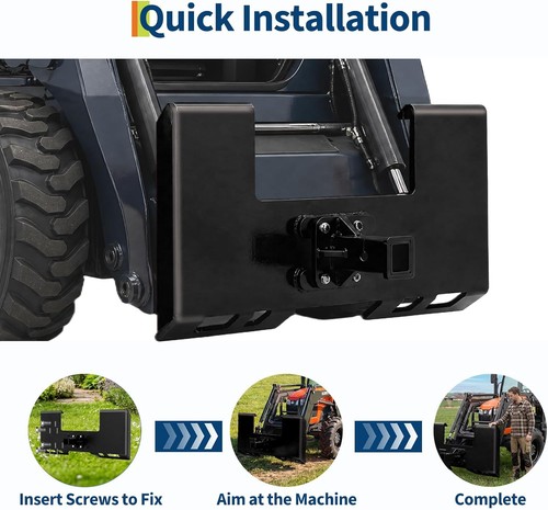 Skid steer attachment - 3/8",