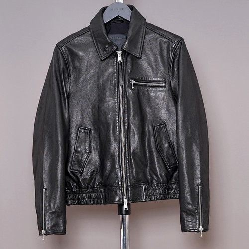 All saints leather - all, jacket