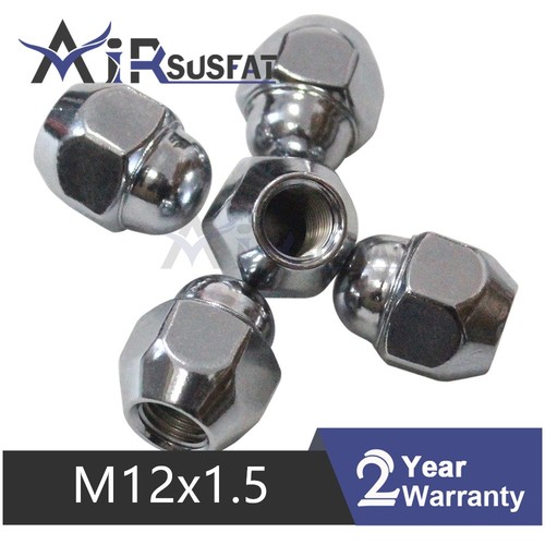 Chrome wheel lug nuts - 5x,