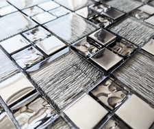 Luxury Silver Chrome Metal &