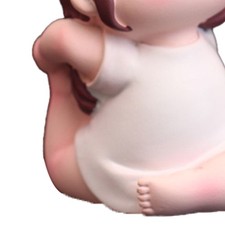 Yoga Girl Figurine Cartoon
