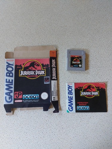 Jurassic park gameboy game - park,