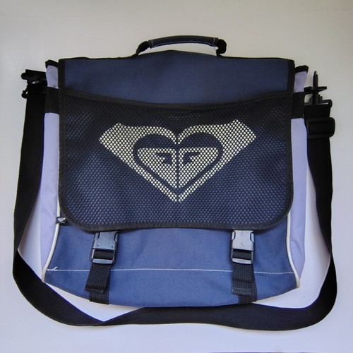 Vtg y2k roxy messenger bag - y2k,
