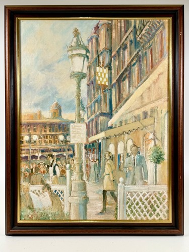 Vintage original oil - original, painting