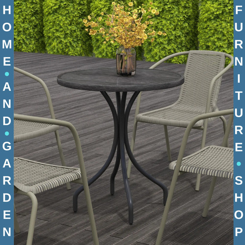 Bistro table galvanised steel - table,