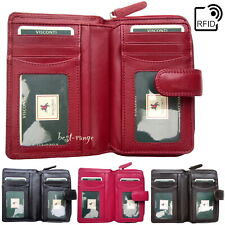 Ladies Leather Purse RFID Multi Compartment Soft Touch Visconti New in Box HT33