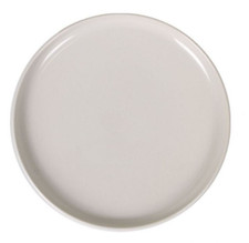 Nordic Ivory Glossy 25cm Dinner Plate Stoneware
