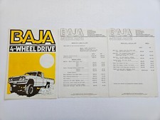 BAJA 4 WHEEL DRIVE TOYOTA