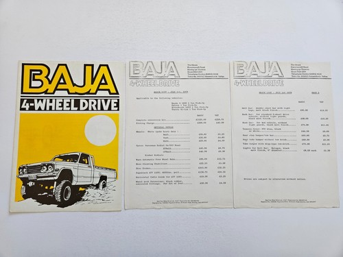 Baja wheel drive toyota - baja,
