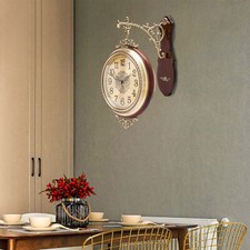 Double Sided 12" Wall Clock