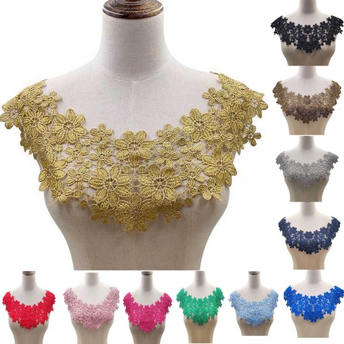 Lace collar floral - , 1x