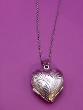 Sterling Silver Heart 4 Leaf