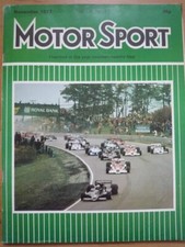 MOTOR SPORT NOV 1977 Ferrari 250GT Vauxhall Chevette HS 2300 Renault 14 TL Rover