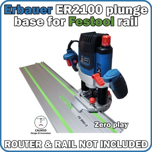 Erbauer er2100 plunge router - er2100,