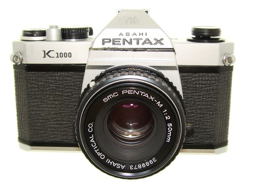 Pentax k1000 35mm film slr - pentax,