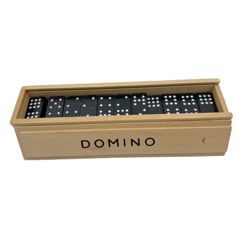 Double nine domino - nine, set
