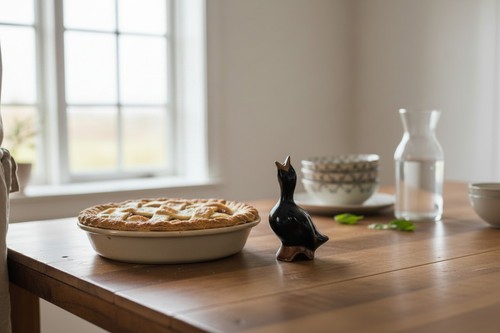 Blackbird bird pie funnel - bird,