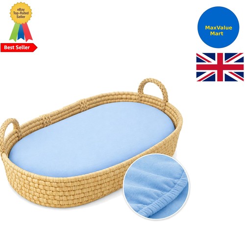 Luxurious blue cotton moses - luxurious,