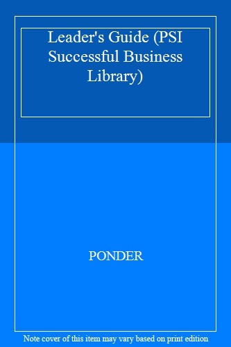 Leader guide psi - guide, successful