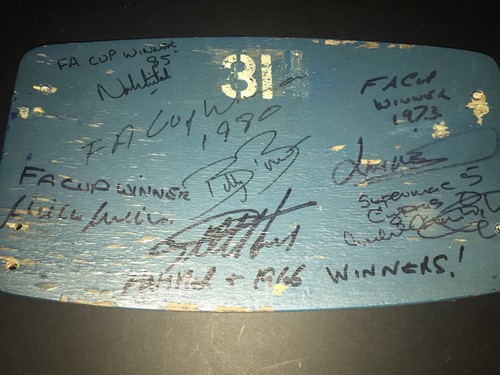 Signed original 1996 wembley - signed,