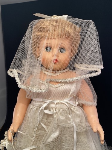 Vtg wedding doll - doll, sleepy