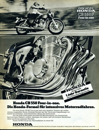 Honda 550 four one - in,