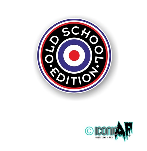 Old school mod edition roundel - school,