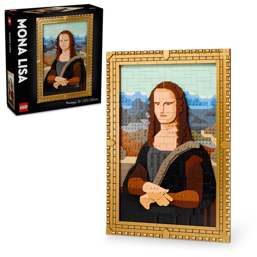 Lego art mona lisa - art, painting