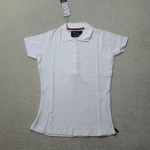 Jaguar polo shirt womens - jaguar, white
