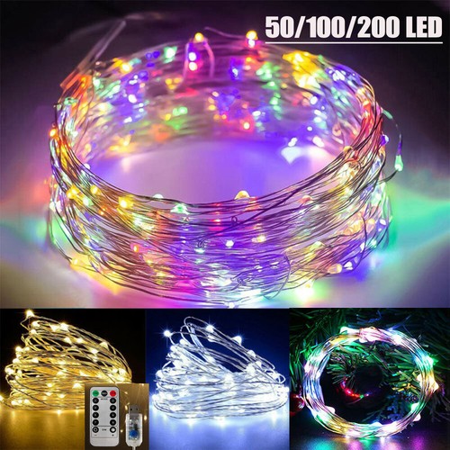 100 200 led usb - micro, rice