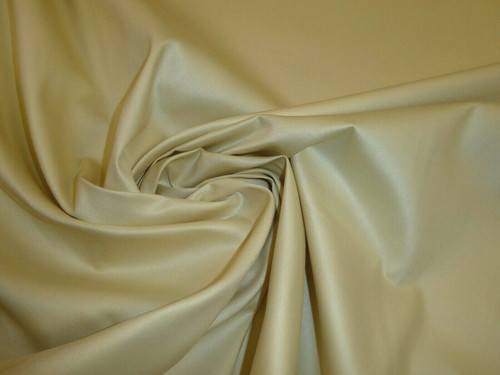 Cream premium cotton sateen - cream,