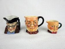 ⭐ Vintage Toby Jugs x2 -