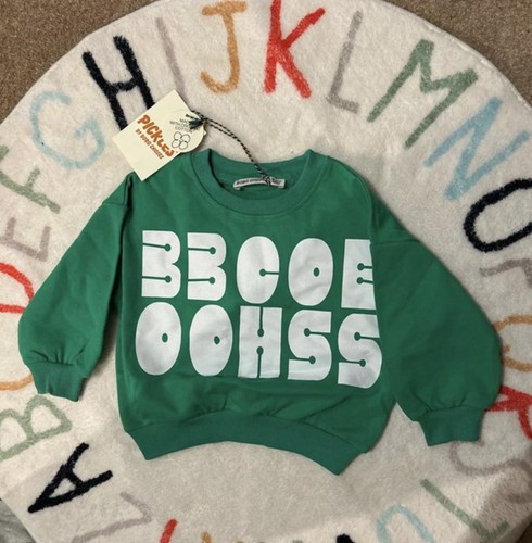 Bobo choses green sweatshirt - choses,