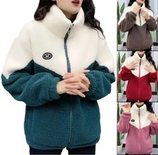 Women Jacket Colored Thickened