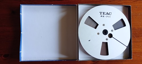 Baked ampex 406 tape - 1/4",