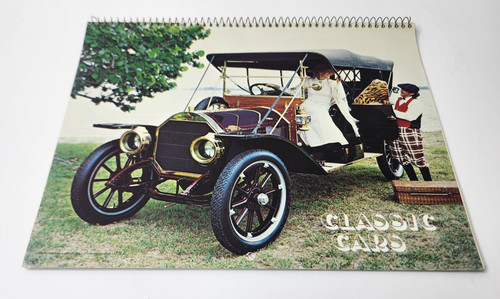 Vtg 1986 classic car calendar - vtg.,