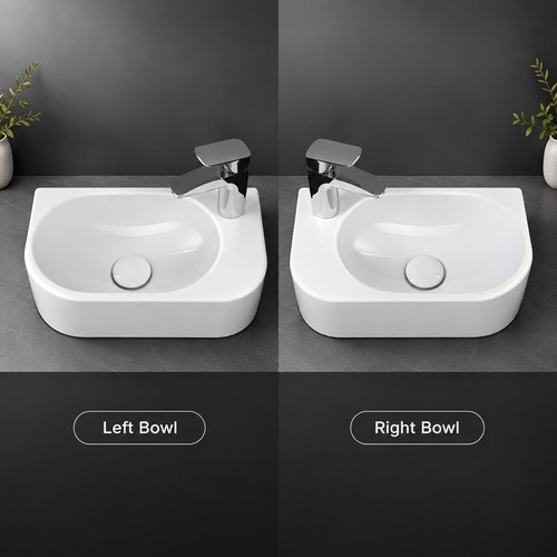 Horow wall hung basin 40x22cm - horow,