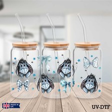 Eeyore UV DTF Sticker - 16oz