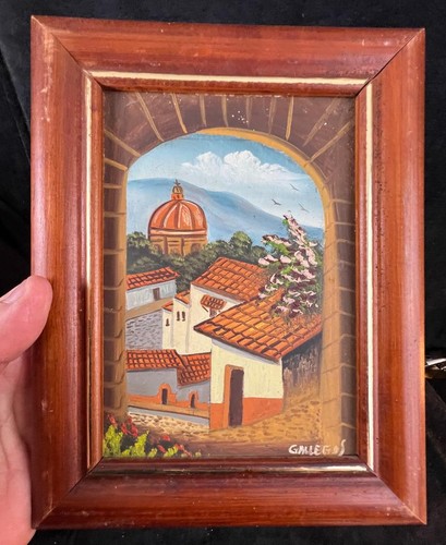 Italian oil painting landscape - oil,