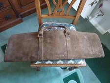 Antique Gun Case in suede by