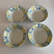 4 x Johnson Brothers - Tulip - Cereal/Dessert Bowl. 15cm diameter. 1998