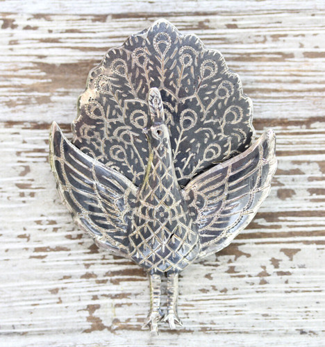 Vintage siam peacock niello - vintage,