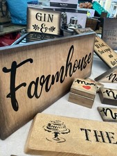 Cottage Sign, Wooden sign