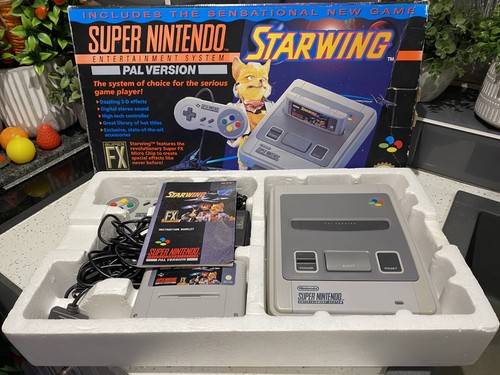 Boxed nintendo snes - 🙇🏻,